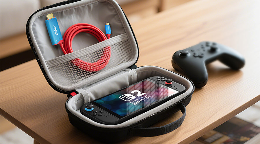 4K60Hz USB-C to HDMI Adapter with Nintendo Switch 2