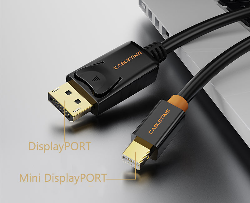 Display Port Cable - 3m Displayport DP Monitor Lead Male to Male Mac PC  Laptop