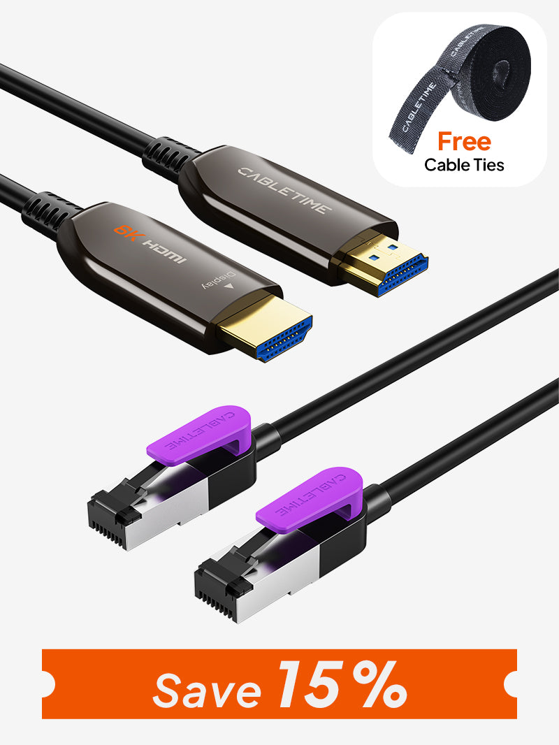 Winter Games Ultimate Streaming Kit (8K HDMI + Cat8 Ethernet)