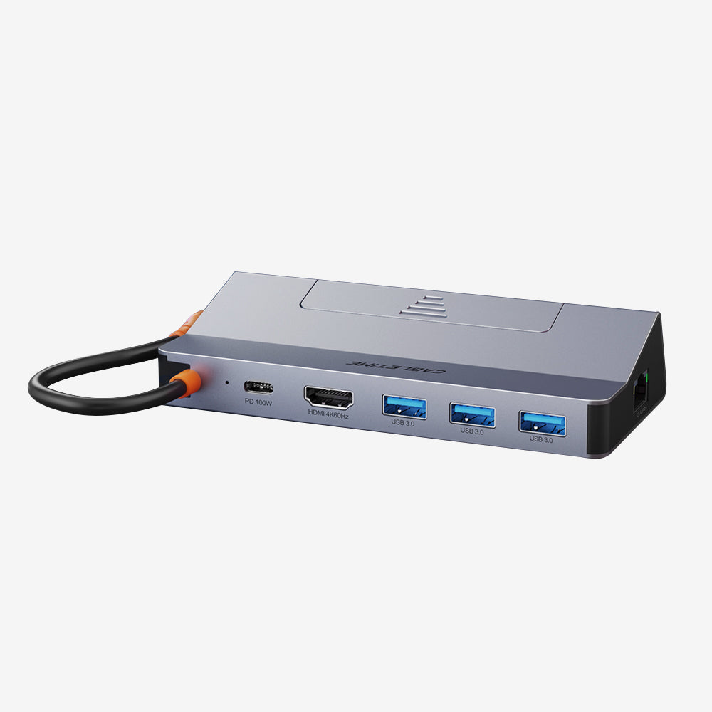 6 IN 1 USB C Dock for Steam Deck with 4K HDMI Ethernet -CABLETIME