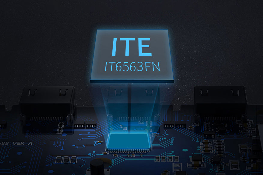 displayport to hdmi adapter bulit in active chip for stable signal output and no flicker screen.