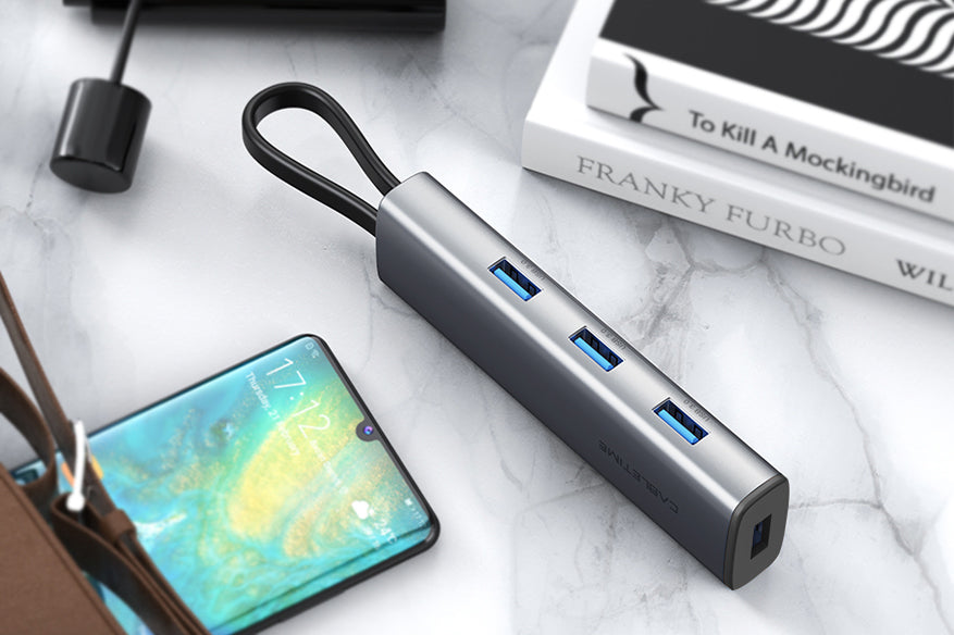 4 In 1 USB 3.0 Type C hub