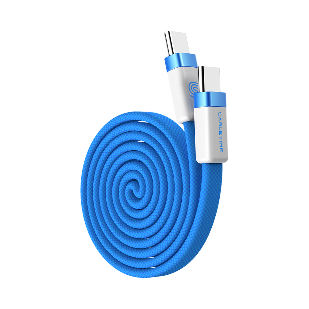 Cáp dẹt USB-C từ tính 100W 1m