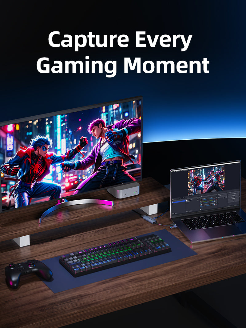 4k hdmi to usb 3.0 video capture card for recording gaming