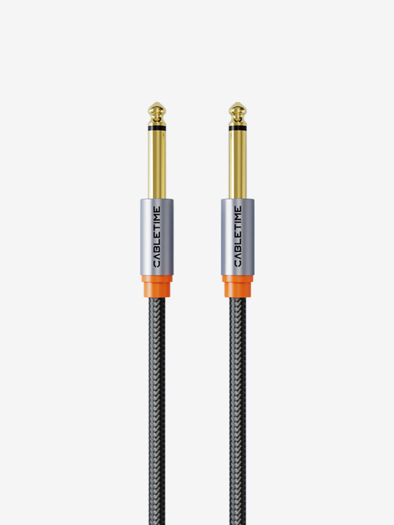 6.35mm Guitar Instrument Cable 1/4 Inch TS Mono Audio Cable