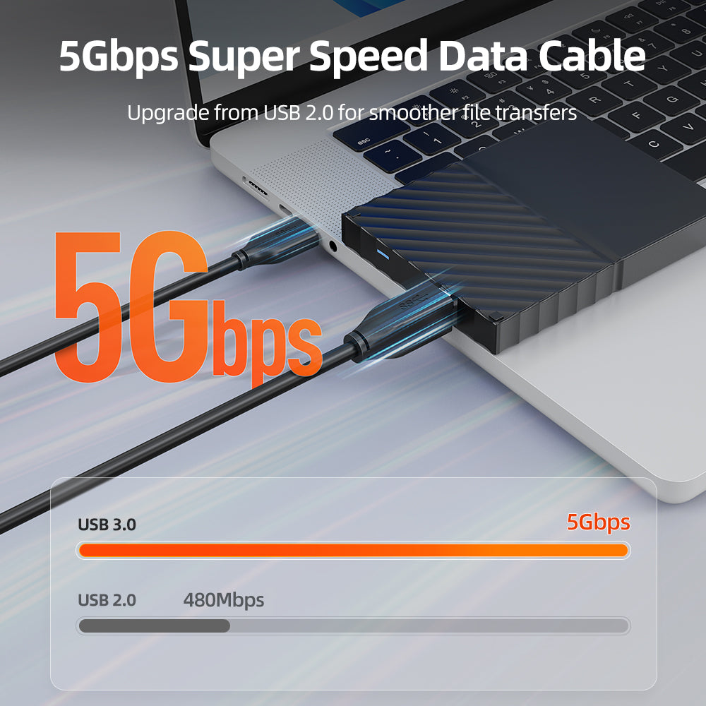 6a USB A til USB C -kabel til Huawei Mate 60 Honor