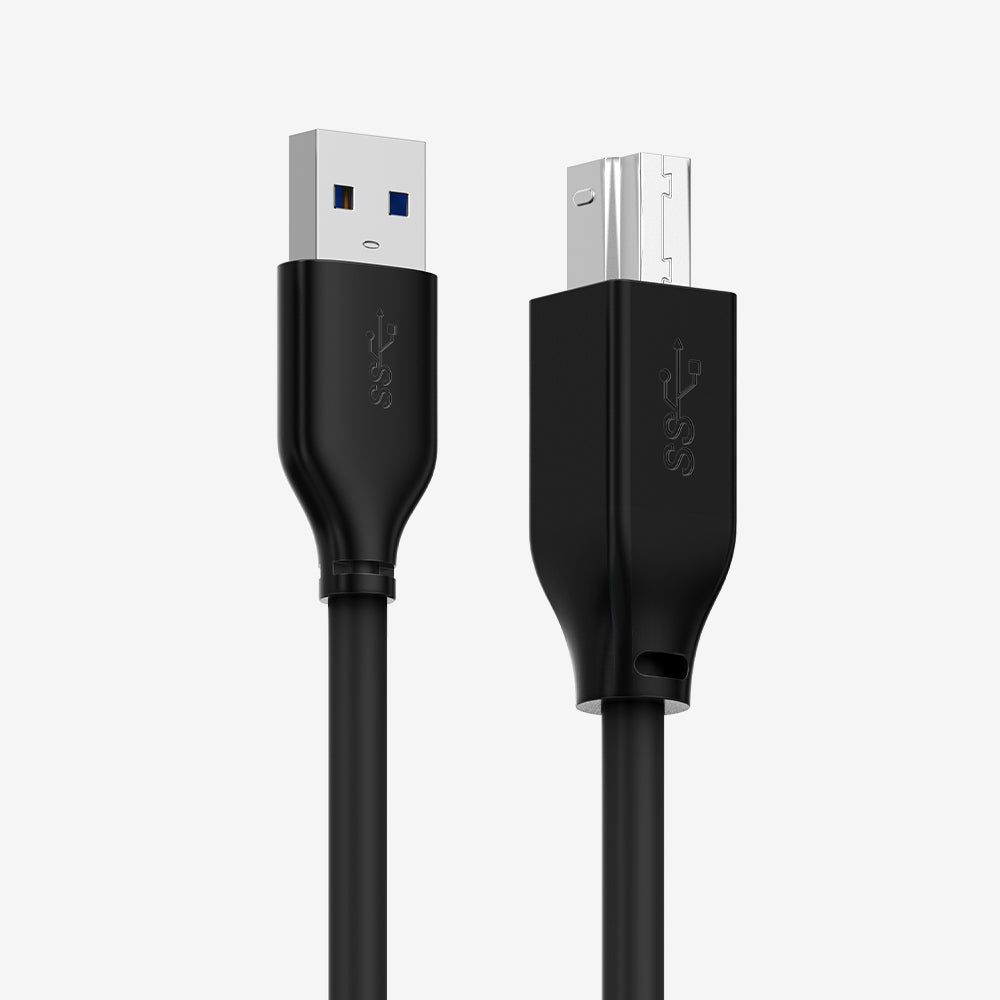 USB 3.0 A to B Data Cable 5Gbps for Printers,Scanners & External Drives