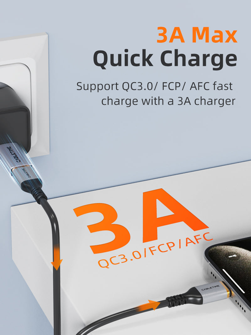 10Gbps USB 3.2 Gen 2 Type A to Type C Adapter