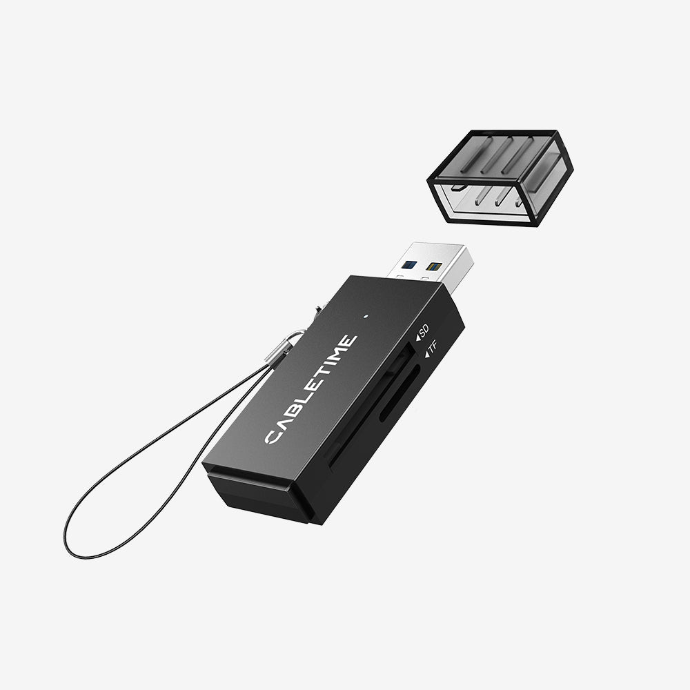 Hub USB-C Trust Halyx Con Lettore Schede SD/microSD - 3 Porte USB 3.2 Gen 1, Fino A 5 Gbps, Alluminio, Per PC/Mac