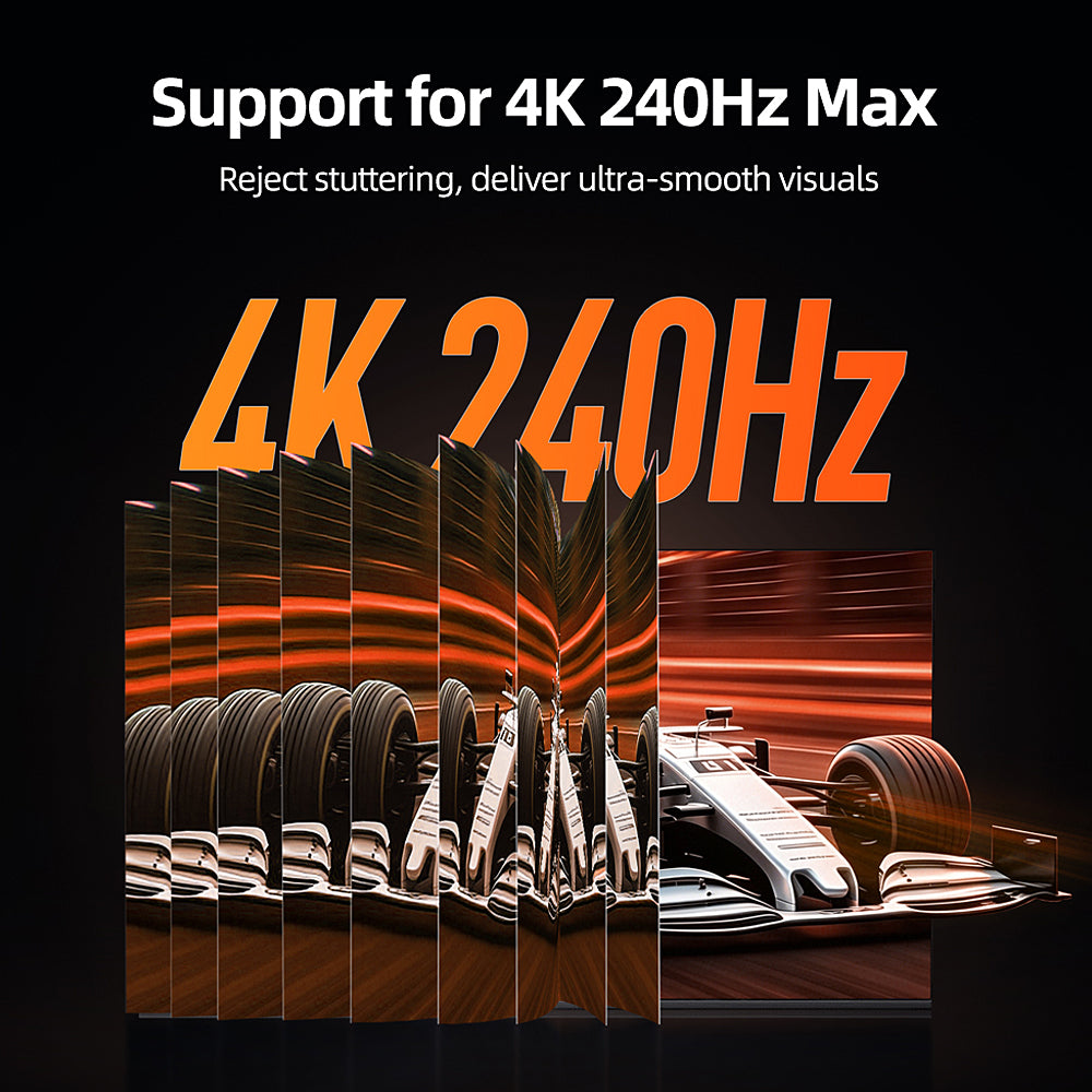 4K 60Hz aftageligt aktivt fiberoptisk HDMI 2.0-kabel - 18 Gbps AOC til hjemmebiograf, PS5, projektorer