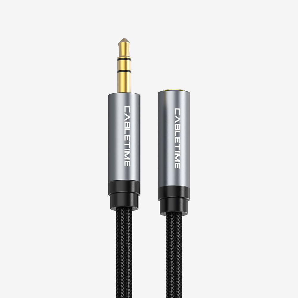 3.5 MM オス - メス Aux オーディオ延長ケーブル - CABLETIME