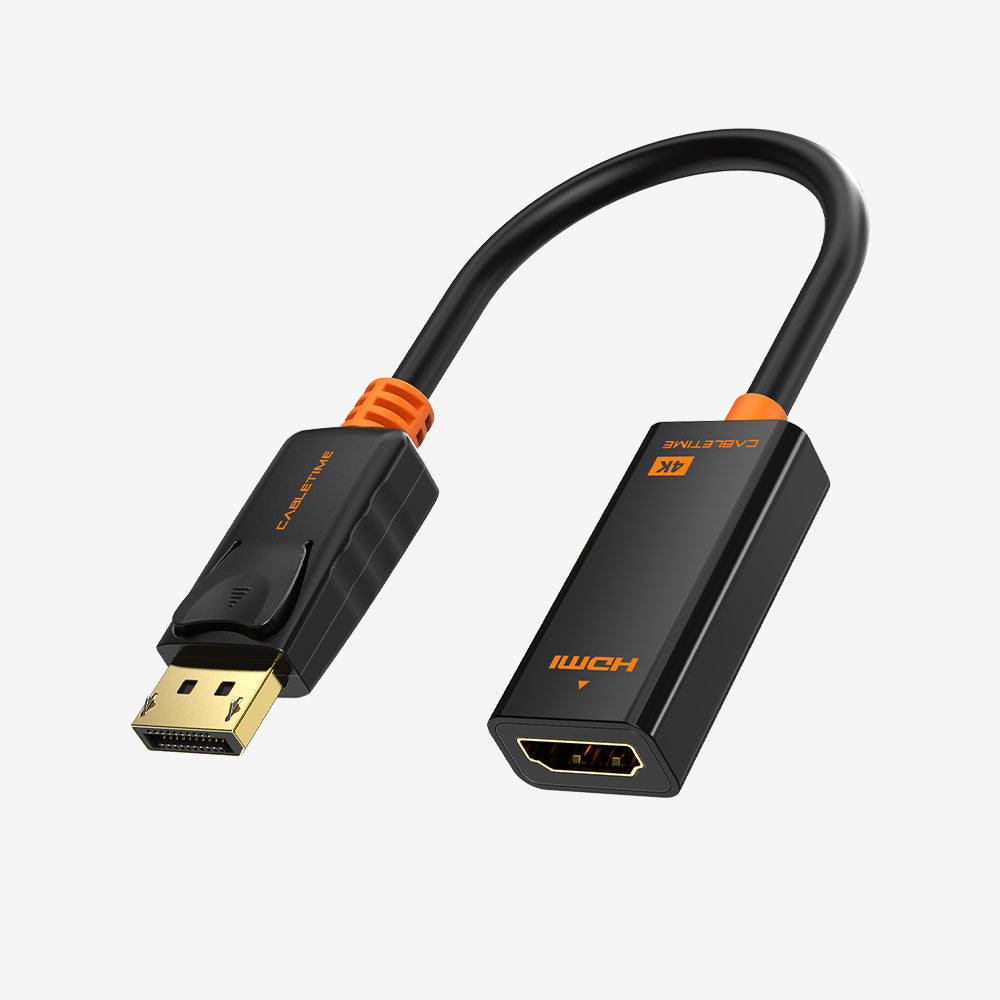DisplayPort Male to HDMI Female Adaptor 4K 30hz