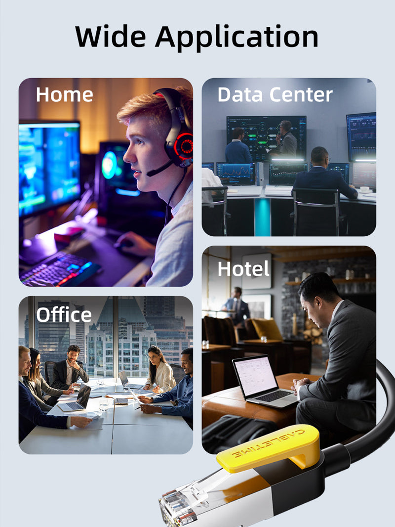 category 7 patch cable apply for home, data center, office, hotel