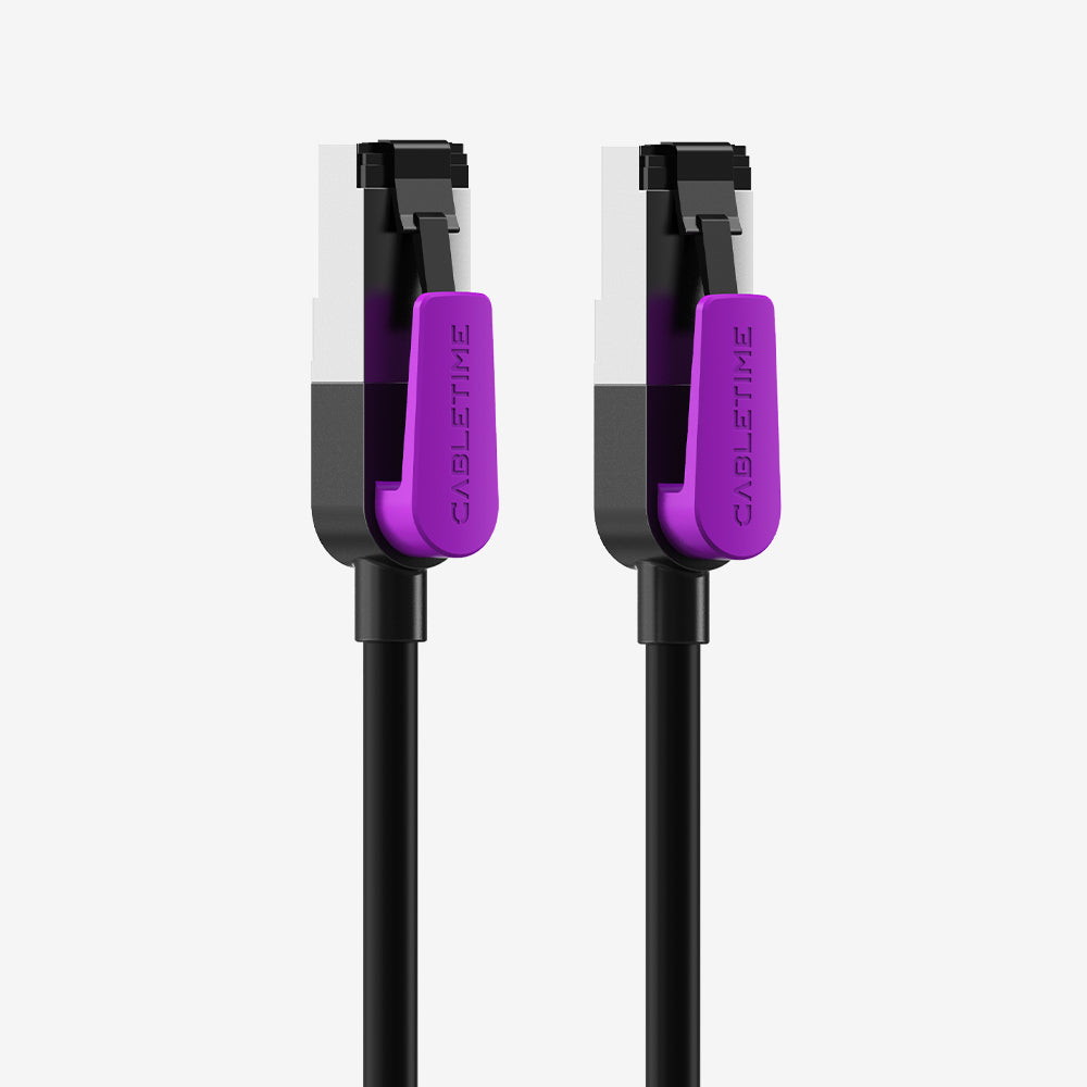 Câble patch Cat 8 40 Gbit/s double blindage