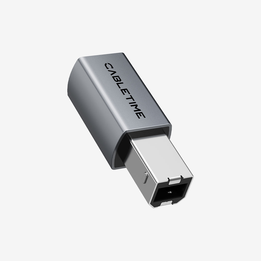 USB C to USB B 2.0 Printer Adapter