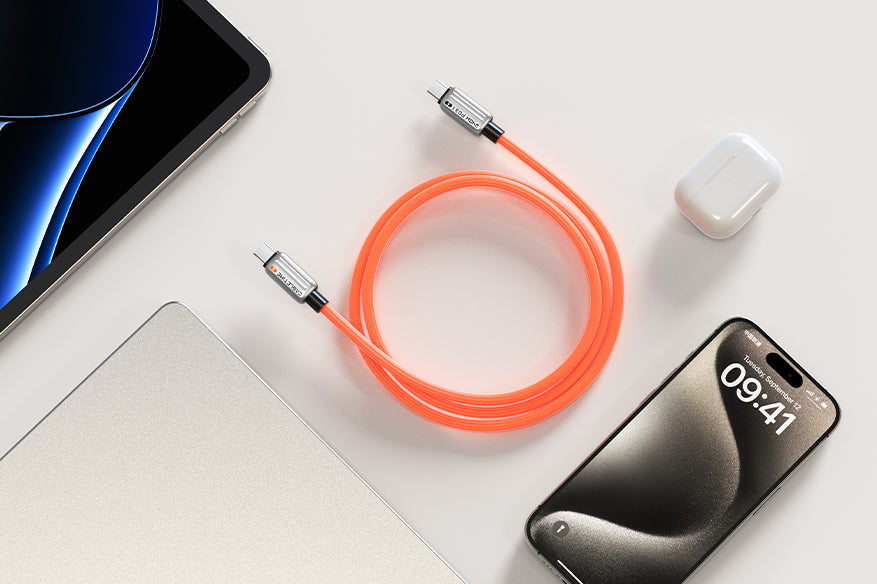One 240w usb c quick charge cable can used for iphone macbook earphone tablet