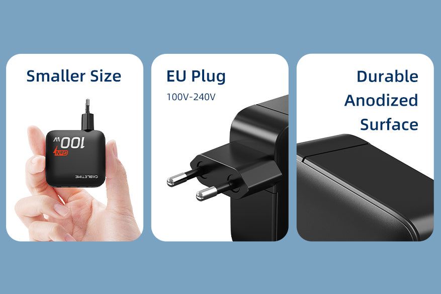 Small european usb c charger