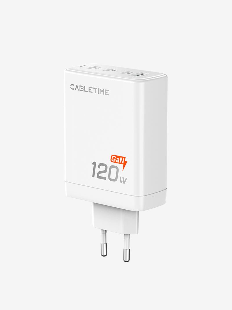 100W 4 포트 USB 간 벽 충전기 노트북 애플 MacBook Dell 용 유럽