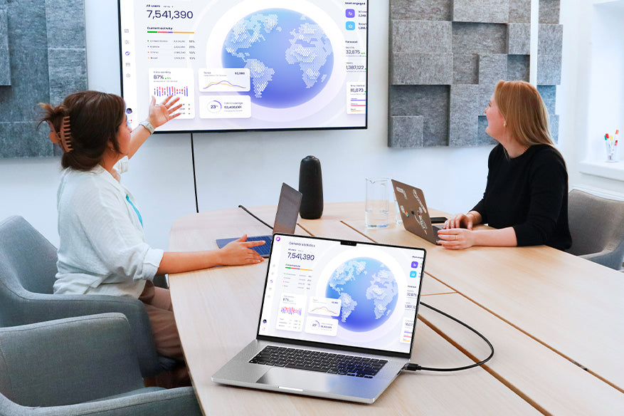 long HDMI cable 4k connect laptop to projector