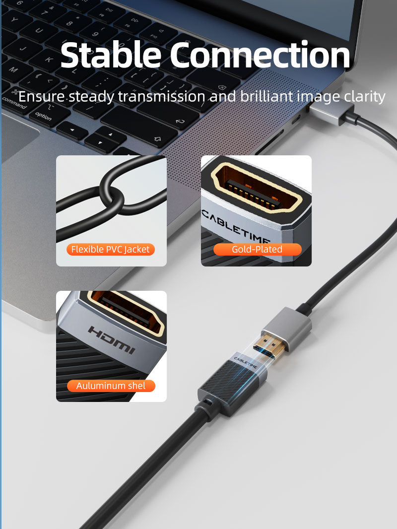4K60Hz HDMI Extension Cable Female to Female
