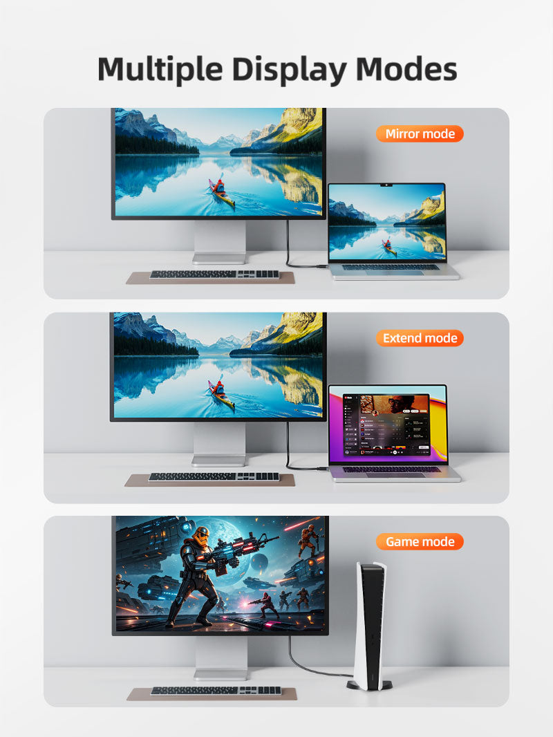 4K HDMI تمديد محول كابل الذكور إلى الإناث HDMI Extender لعصي تلفزيون Roku PS4/PS5