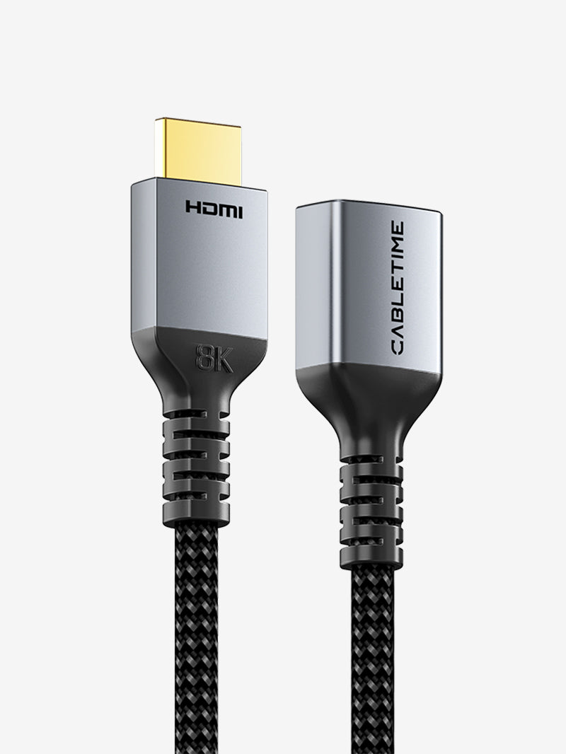 4K HDMI Extension 케이블 어댑터 수컷에서 암컷 HDMI Extender를위한 Roku TV 스틱 PS4/PS5