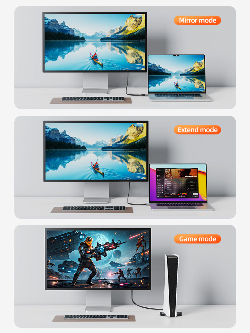 4K HDMI Extension 케이블 어댑터 수컷에서 암컷 HDMI Extender를위한 Roku TV 스틱 PS4/PS5