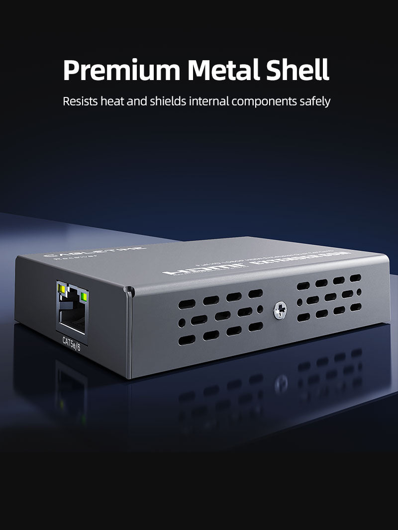 1080P 60Hz CAT6 CAT5 HDMI Extender Over Ethernet