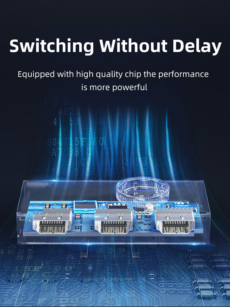 4K 60Hz HDMI 2.0 Switch 2 In 1 Out Bi-direction