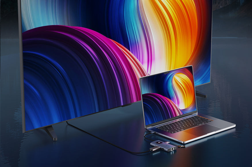4k 30Hz usb c hub for macbook pro and ipad pro