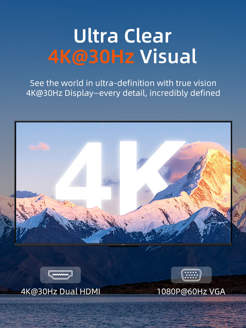 Triple Display USB C Hub MST for Macbook Pro