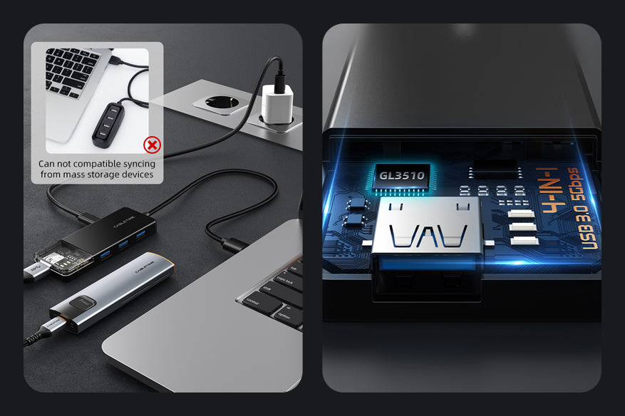 5V POWER SUPPLY USB 3.0 HUB
