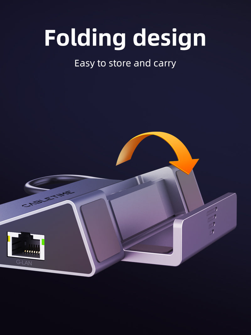 6 IN 1 USB C Dock for Steam Deck with 4K HDMI Ethernet