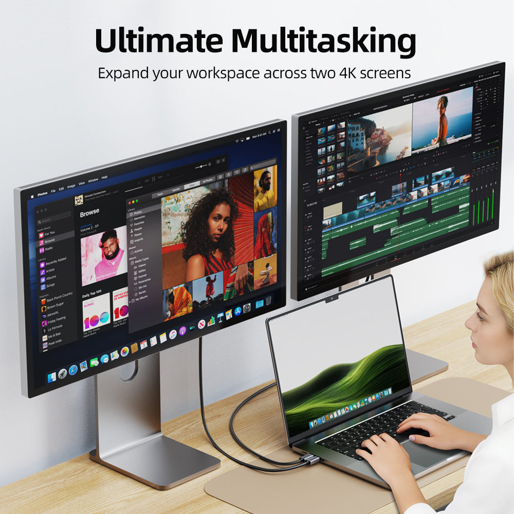 USB4 V2.0 Cable (80Gbps, 240W, 8K) - Full Function USB-C