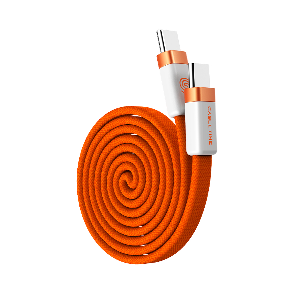 Cáp dẹt USB-C từ tính 100W 1m