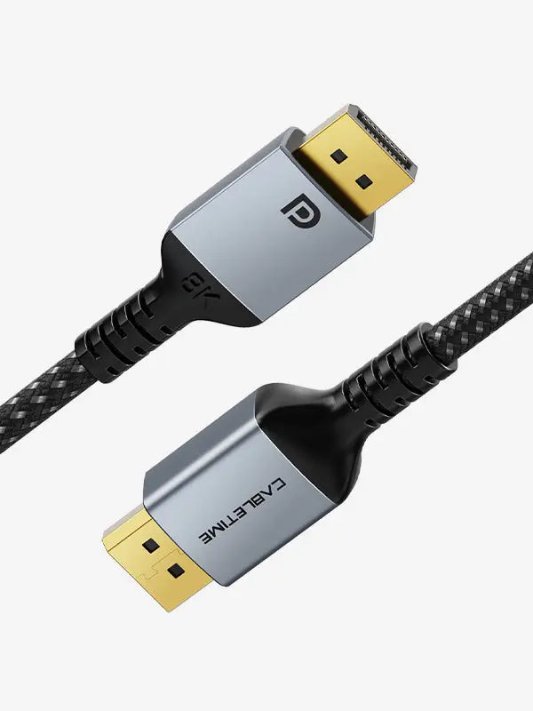 CABLETIME DisplayPort To DisplayPort Cable DP1.4 With 8K 60Hz