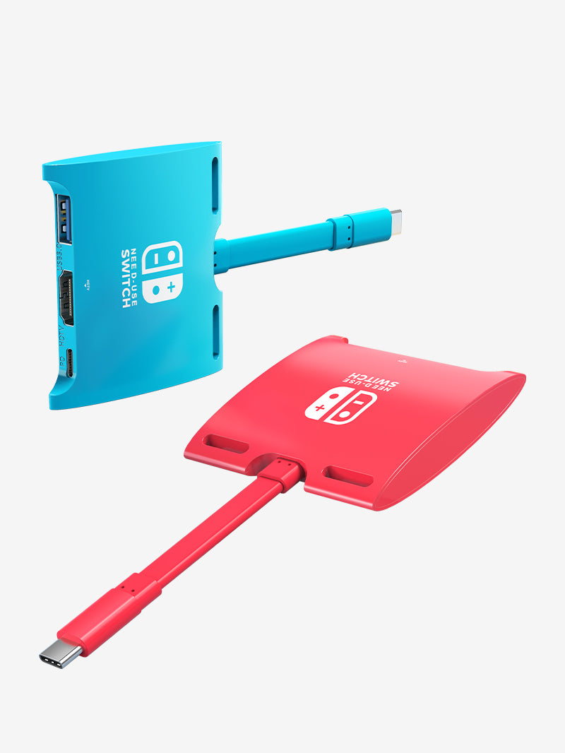 CABLETIME Switch Dock pour Nintendo Switch OLED Hub USB C 3 en 1