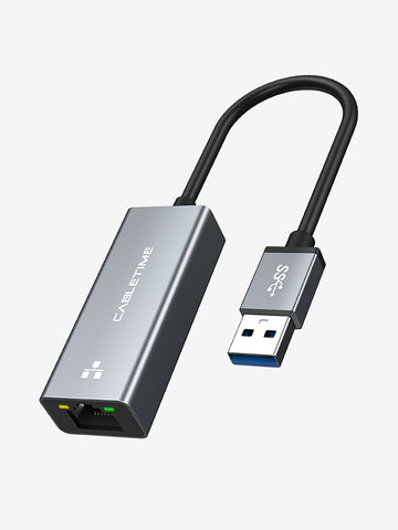 CABLETIME USB 3.0 to Gigabit Ethernet Adapter