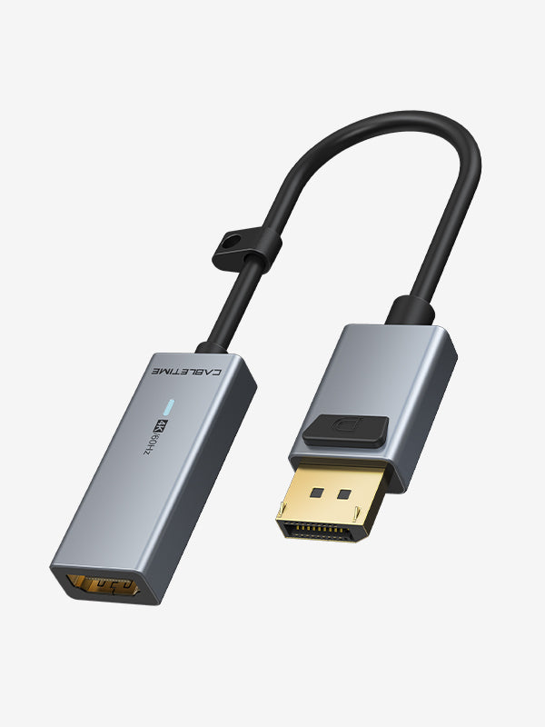 CABLETIME DisplayPort to HDMI Adapter Converter 4K 60Hz