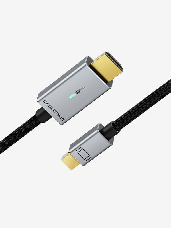 Mini DisplayPort إلى HDMI Cable 4K 60Hz