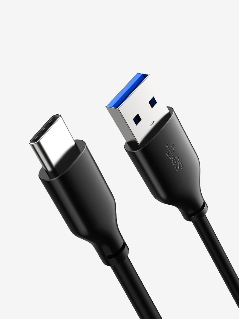 CABLETIME Bulk Fast Charge USB C to USB A 3.0 Cable 0.25m