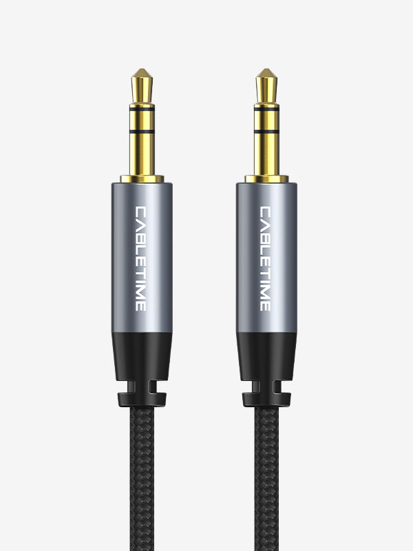 CABLETIME 3.5 MM Male To Male Stereo Audio Aux Cable