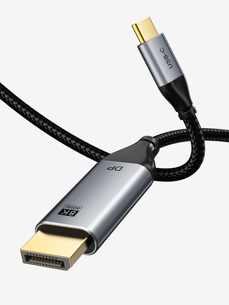 USB C to DisplayPort Cable 8K 60Hz 4K 144Hz- CABLETIME