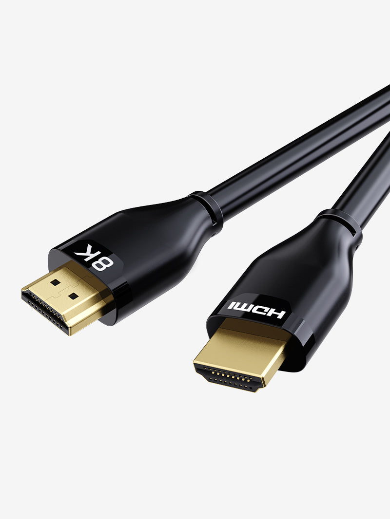 Kabel HDMI 8K kecepatan tinggi 48Gbps untuk proyektor PS3 Xbox