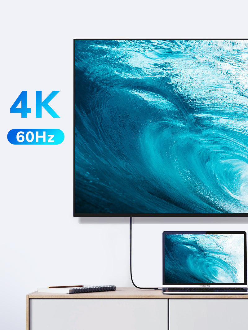 CABLETIME USB Type C to HDMI Cord offer 4K 60Hz video output