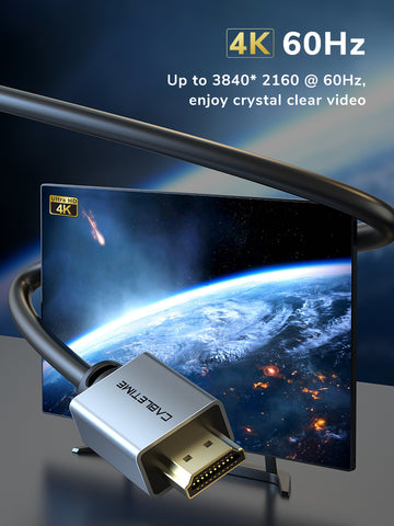 CABLETIME Gold Plated HDMI 2.0 Cable support up to 3840* 2160 @ 60Hz,