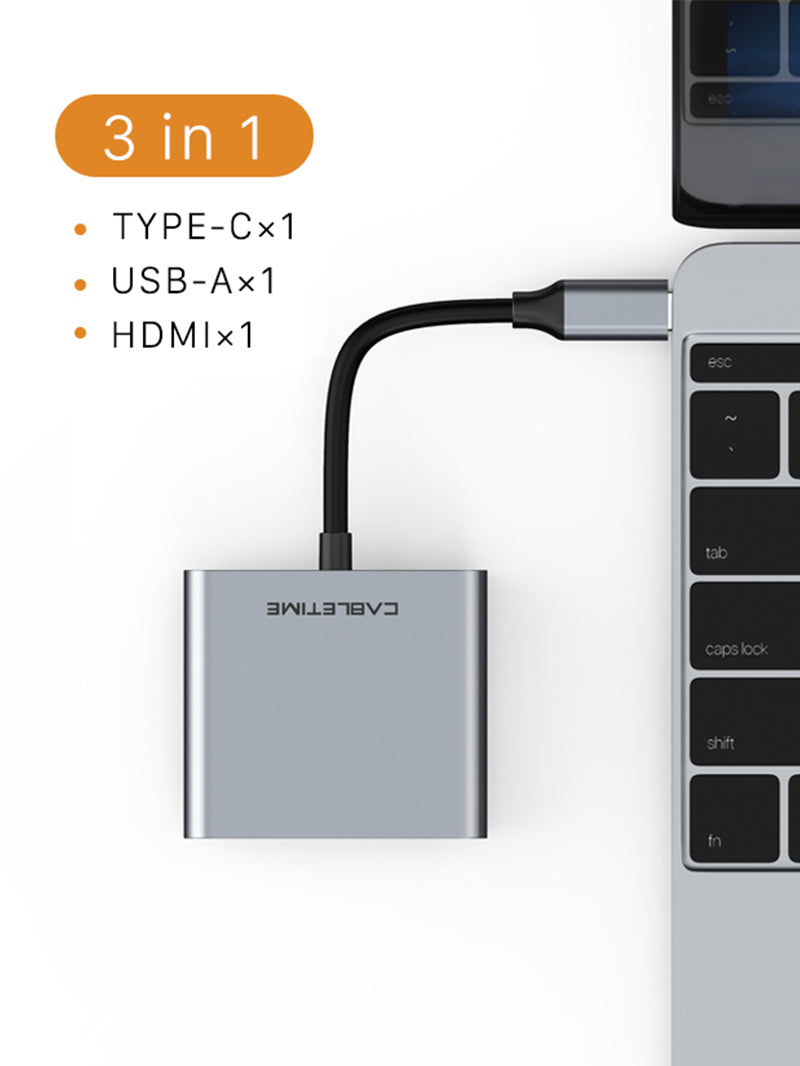 3 in 1 4K Portable Nintendo Switch Dock for TV/Steam Deck/Samsung DeX/PC