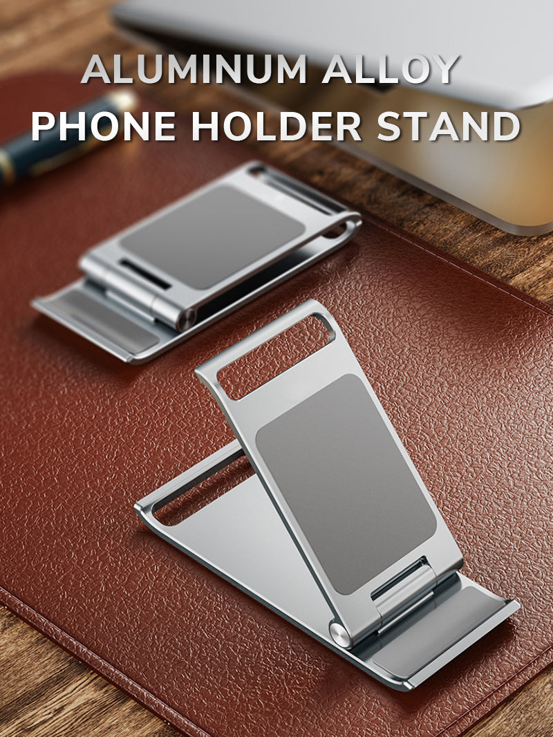 Aluminum cell phone stand