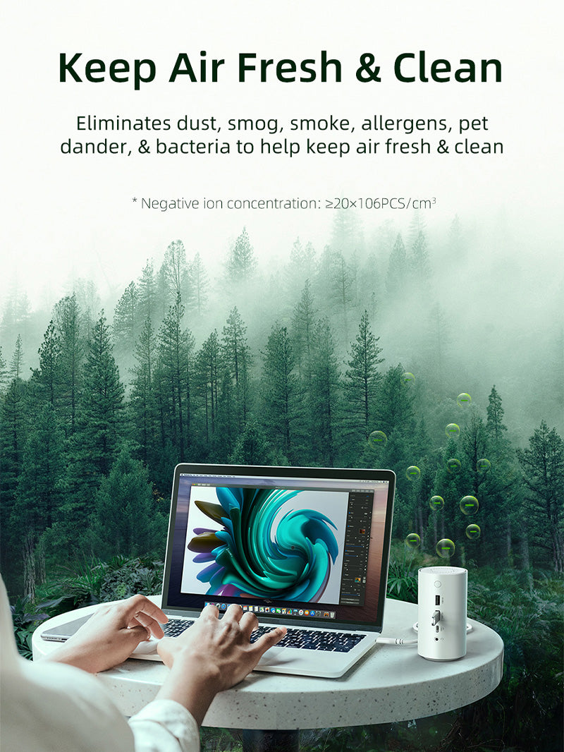 CABLETIME 10 IN 1 USBC Docking Station Keep Air Fresh & Clean