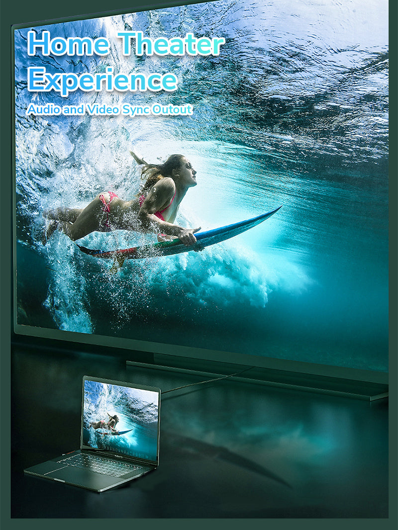 DisplayPort DP to VGA Adapter 1080P 60Hz